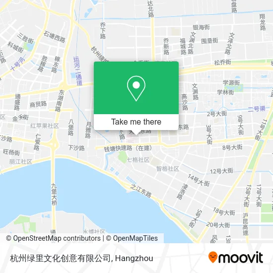 杭州绿里文化创意有限公司 map