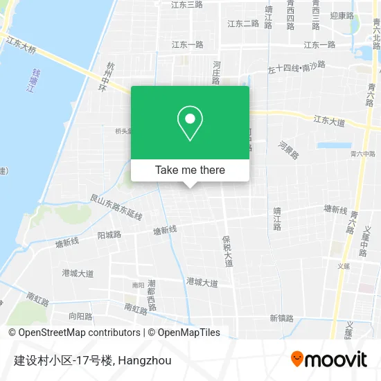 建设村小区-17号楼 map