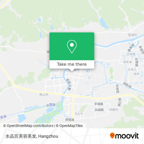 水晶宫美容美发 map