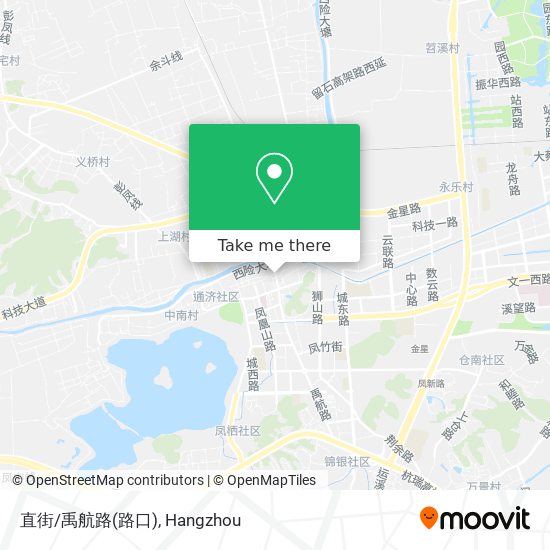 直街/禹航路(路口) map