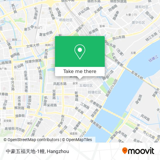 中豪五福天地-1幢 map
