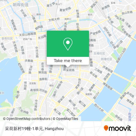 采荷新村19幢-1单元 map