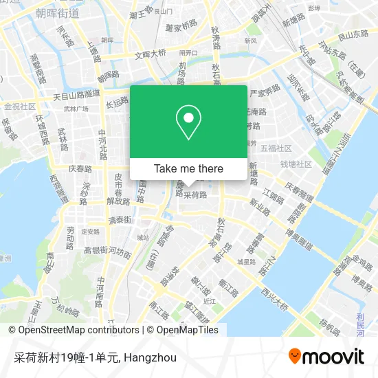 采荷新村19幢-1单元 map