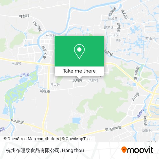 杭州布哩欧食品有限公司 map