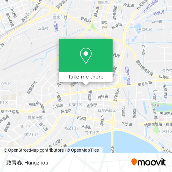 致青春 map