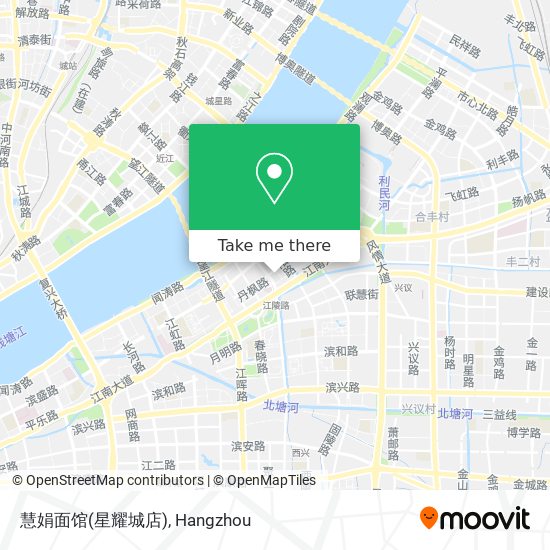 慧娟面馆(星耀城店) map
