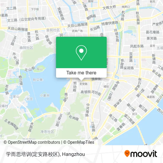学而思培训(定安路校区) map