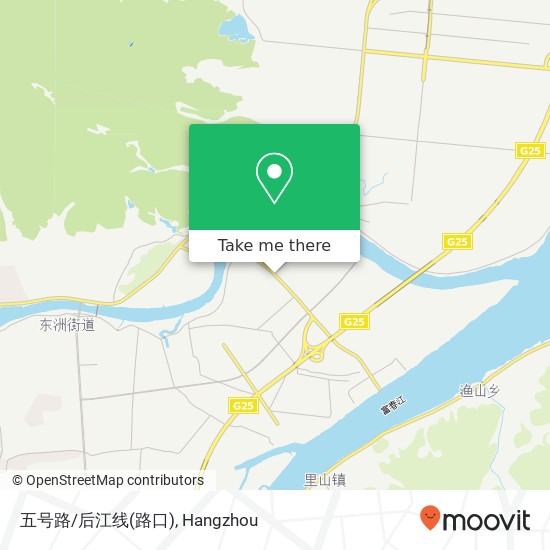 五号路/后江线(路口) map