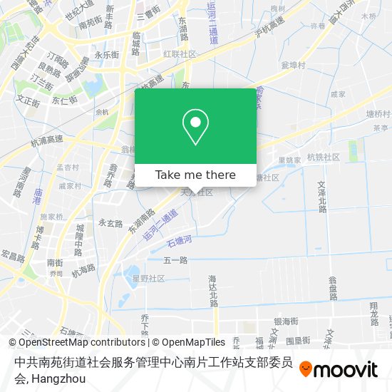 中共南苑街道社会服务管理中心南片工作站支部委员会 map