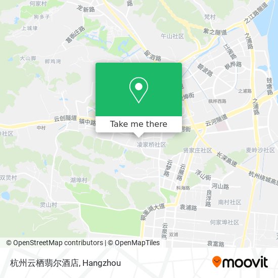 杭州云栖翡尔酒店 map