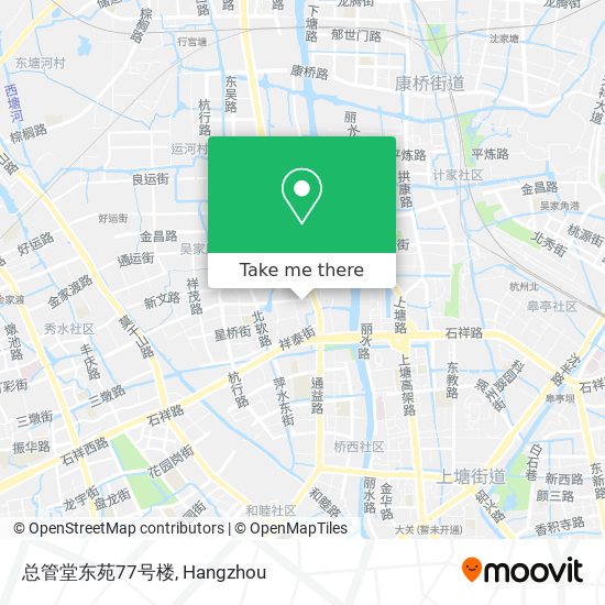 总管堂东苑77号楼 map