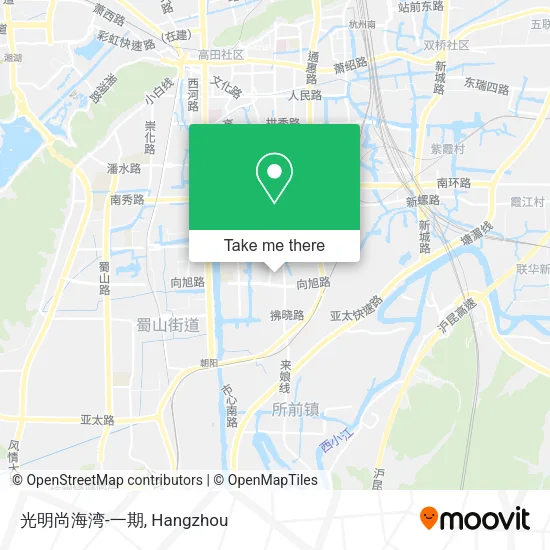 光明尚海湾-一期 map