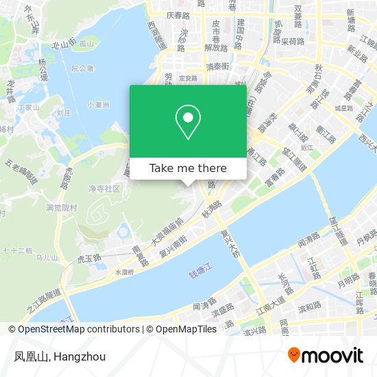 凤凰山 map
