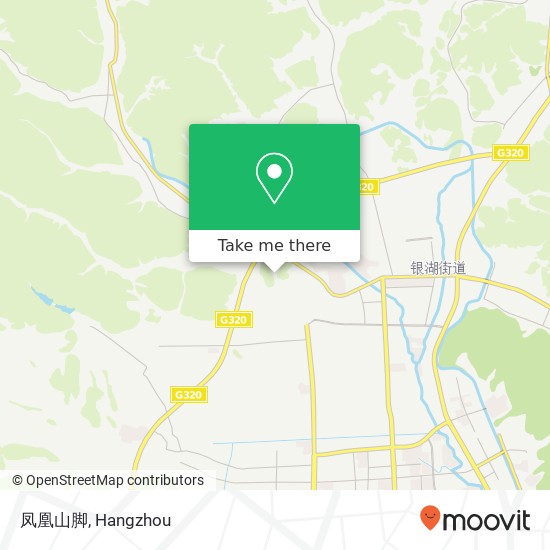 凤凰山脚 map