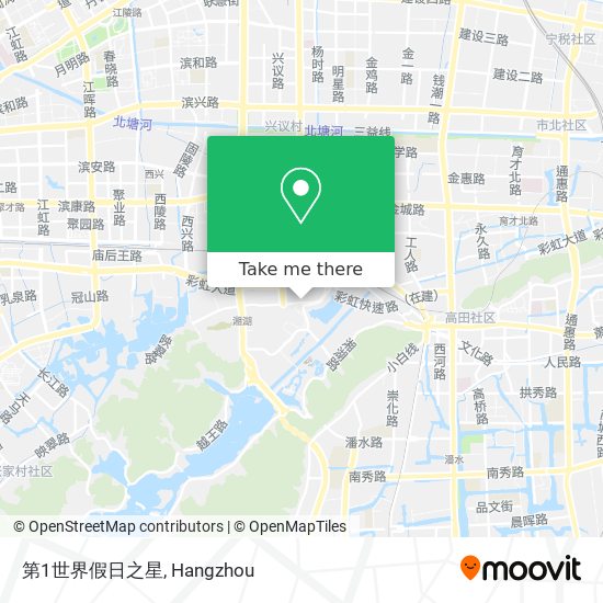 第1世界假日之星 map