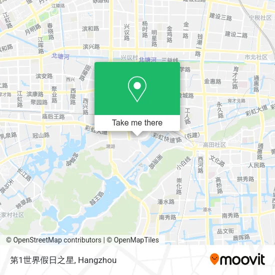 第1世界假日之星 map