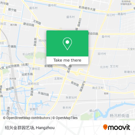 绍兴金群园艺场 map