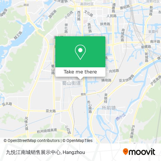 九悦江南城销售展示中心 map