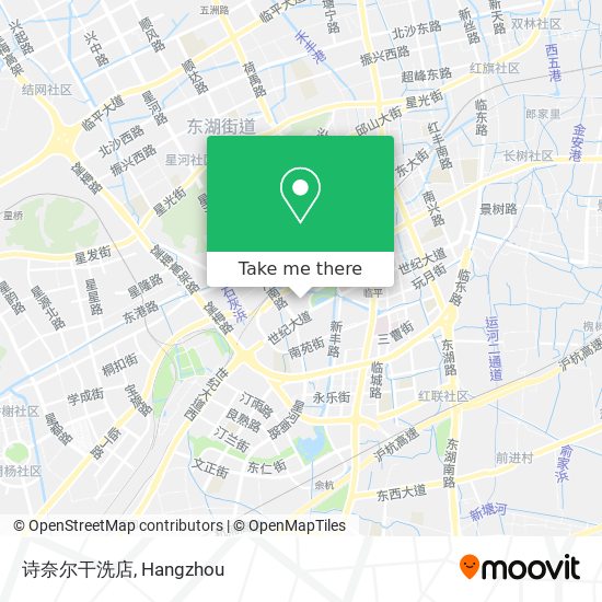 诗奈尔干洗店 map