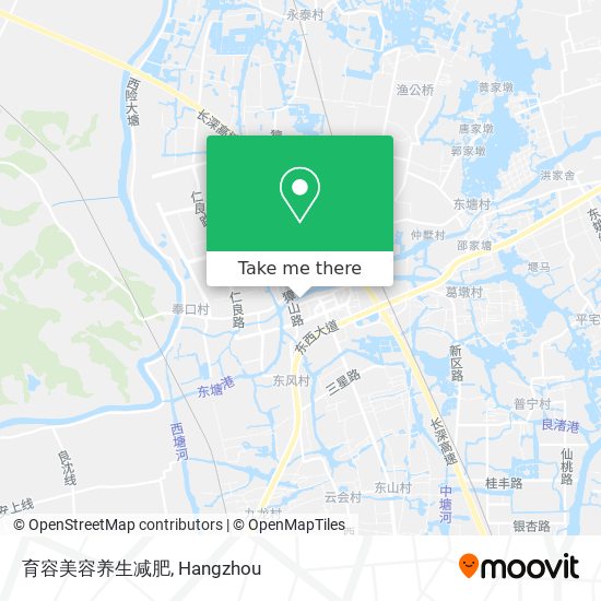 育容美容养生减肥 map