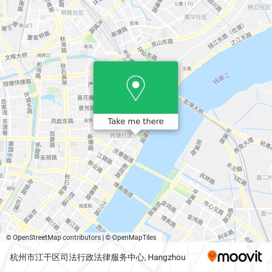 杭州市江干区司法行政法律服务中心 map