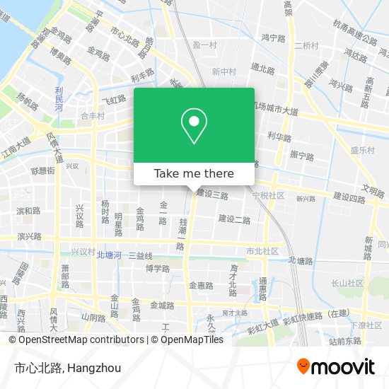市心北路 map