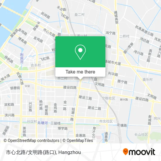 市心北路/文明路(路口) map