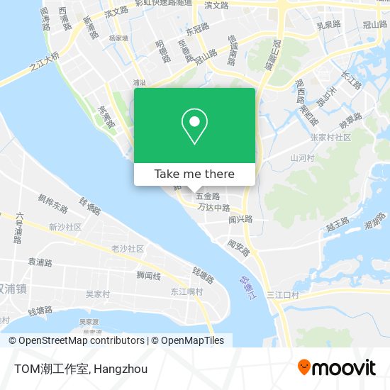 TOM潮工作室 map