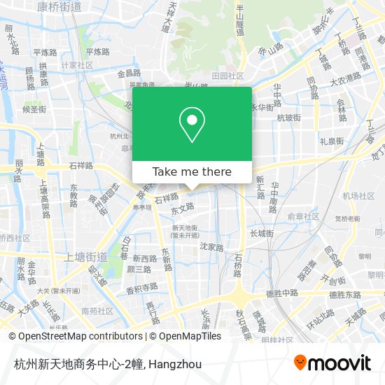 杭州新天地商务中心-2幢 map