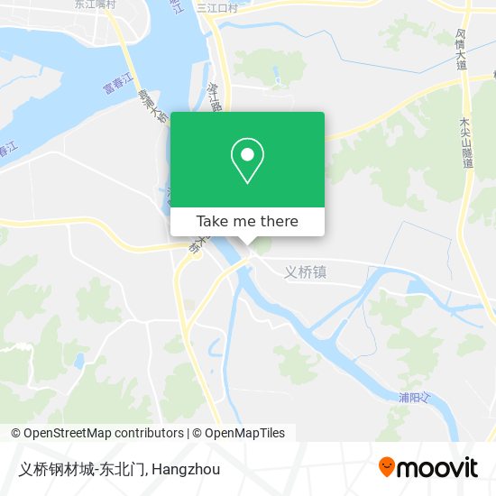 义桥钢材城-东北门 map