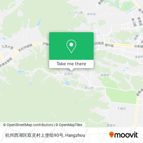 杭州西湖区双灵村上堡组90号 map