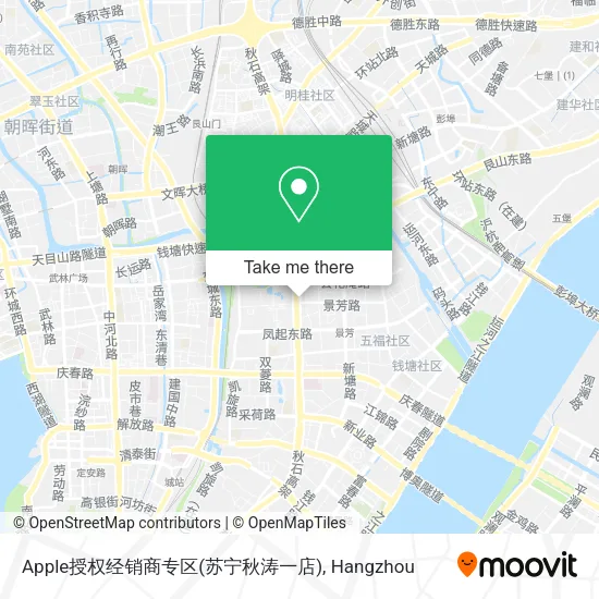 Apple授权经销商专区(苏宁秋涛一店) map