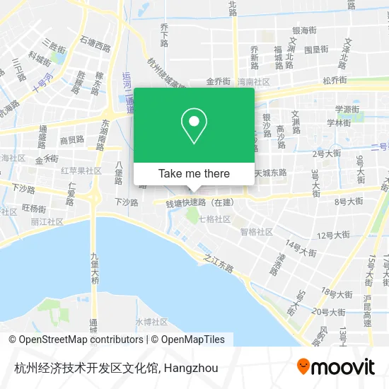 杭州经济技术开发区文化馆 map