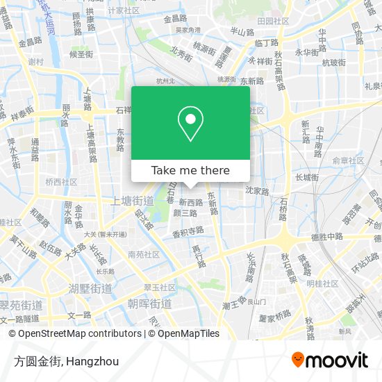方圆金街 map