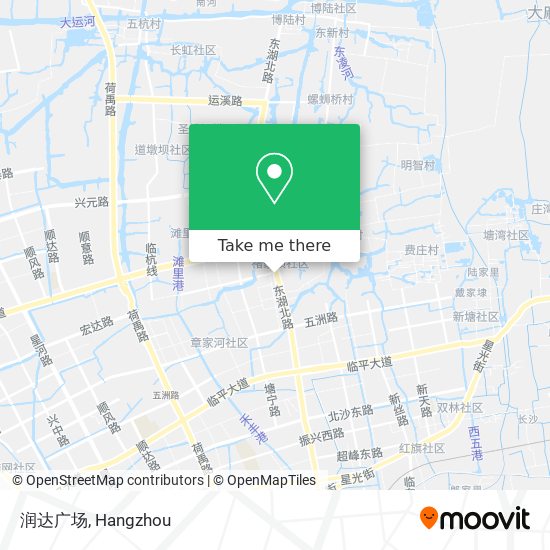 润达广场 map