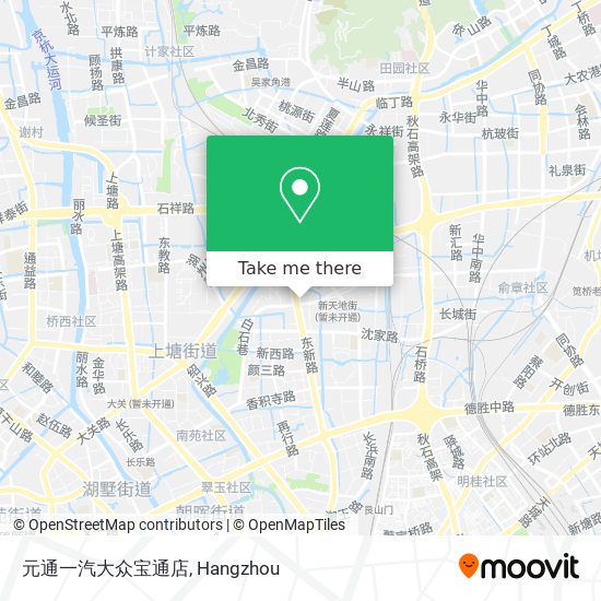 元通一汽大众宝通店 map