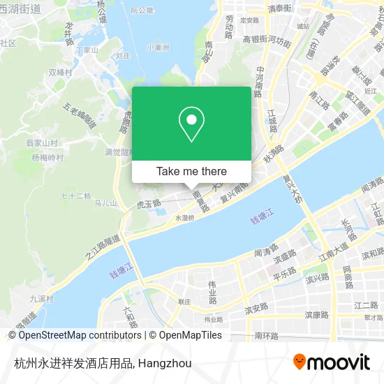 杭州永进祥发酒店用品 map