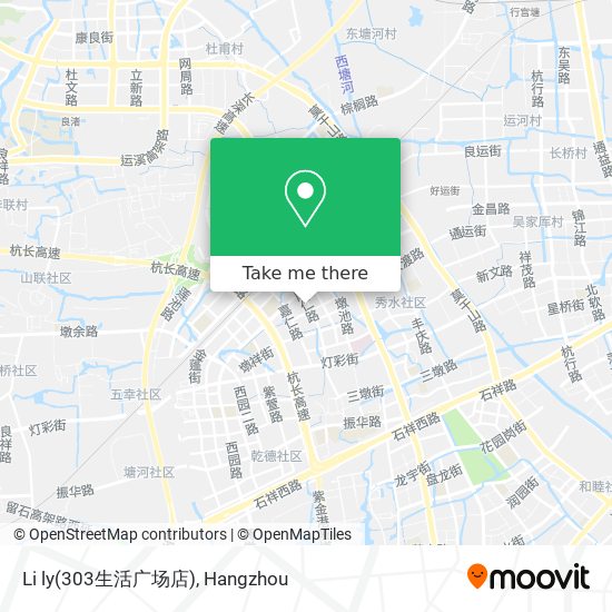Li ly(303生活广场店) map