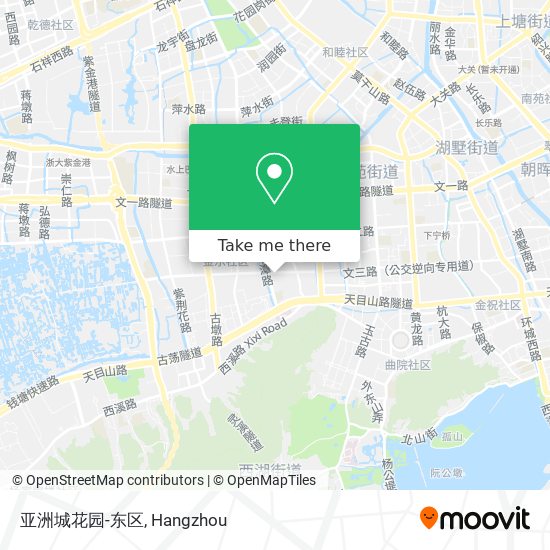 亚洲城花园-东区 map