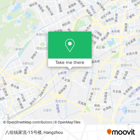 八组钱家流-15号楼 map