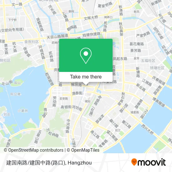 建国南路/建国中路(路口) map
