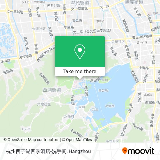 杭州西子湖四季酒店-洗手间 map