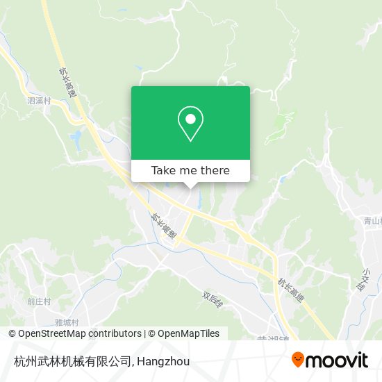 杭州武林机械有限公司 map