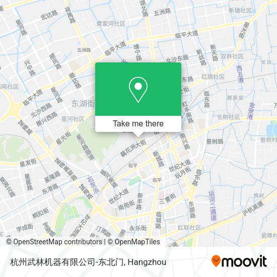 杭州武林机器有限公司-东北门 map