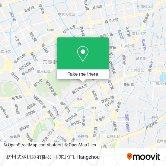 杭州武林机器有限公司-东北门 map