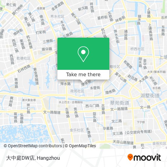 大中庭DW店 map