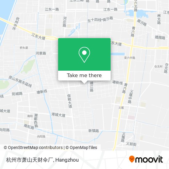 杭州市萧山天财伞厂 map