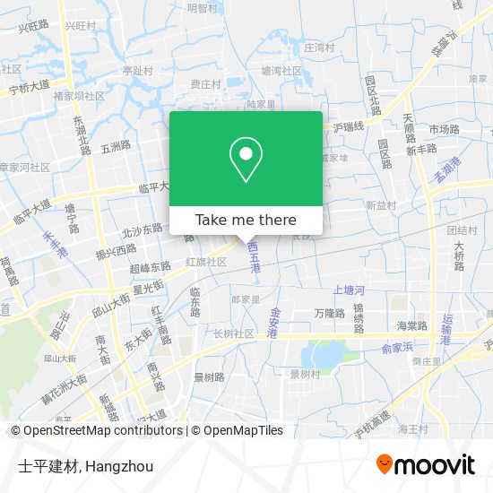 士平建材 map