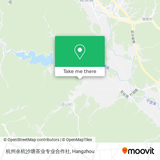 杭州余杭沙塘茶业专业合作社 map