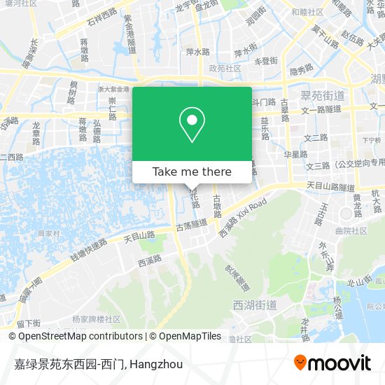 嘉绿景苑东西园-西门 map